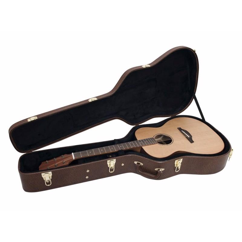 Brun Hardcase til Western Guitar - Optimal Beskyttelse!