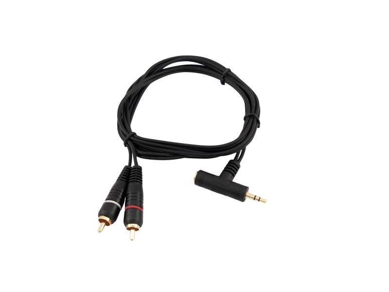1,5 Meter Phono RCA til Mini Jack 3,5mm Kabel - Tilbud!