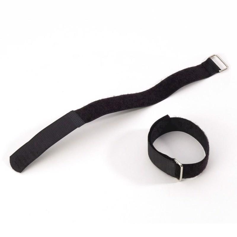 10 Stk. 80 cm Velcro Kabelremme – Sort Spids Tilbud!