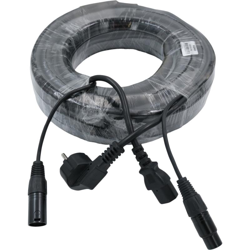 10 Meter Hiend Strøm- og XLR Kabel – Fantastisk Tilbud!