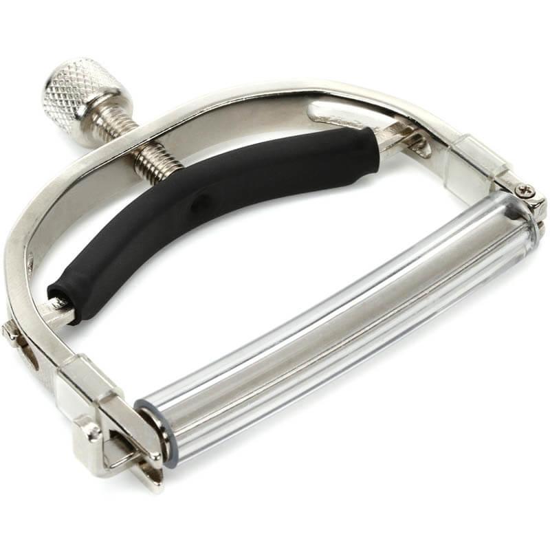 12-strengs guitar capo i lys nikkel – Must-have til musikere!