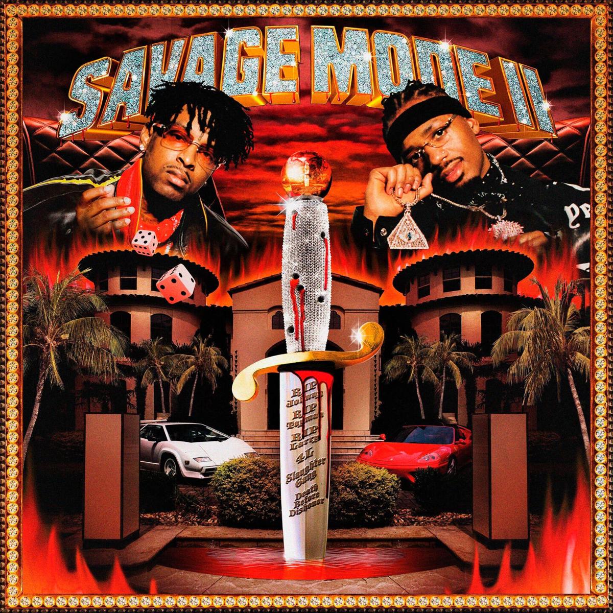 21 Savage & Metro Boomin - Savage Mode II (Rød Vinyl)
