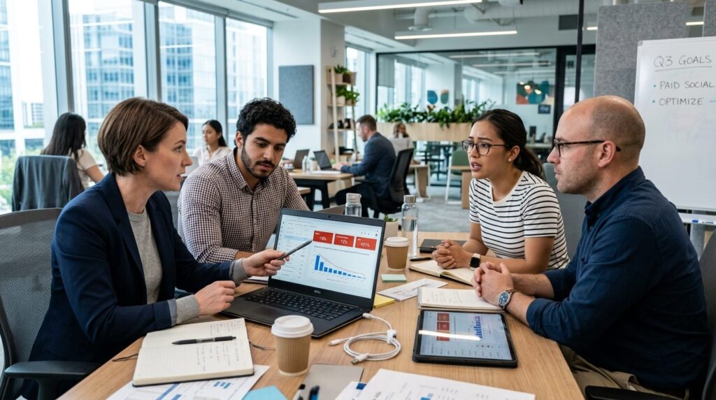 Professional stock photograph, 16:9 ratio, photorealistic: T