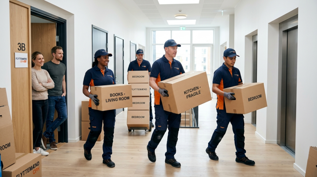 Photorealistic stock image of a diverse team of professional